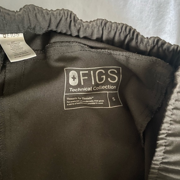 Figs Men Tansen Joggers Black Small - Picture 3 of 4